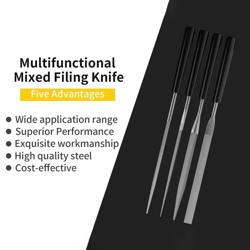 금속 바늘 파일 세트, 목공 금속 연마 핸드 파일 도구, 강철 래프 바늘 파일링, 금속 유리 돌 나무 조각