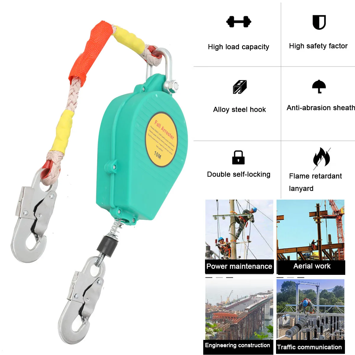 Защита от падения на большой высоте, устройство защиты от падения, устройство для предотвращения падения, устройство для предотвращения падения, самовыдвижное устройство