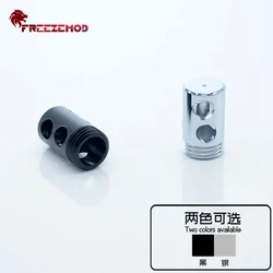 Freezemod Cylindrical computer pc water cooler tank drainage buffer tube Diversion tube Prevents spoiler generation. PJ-HCQ