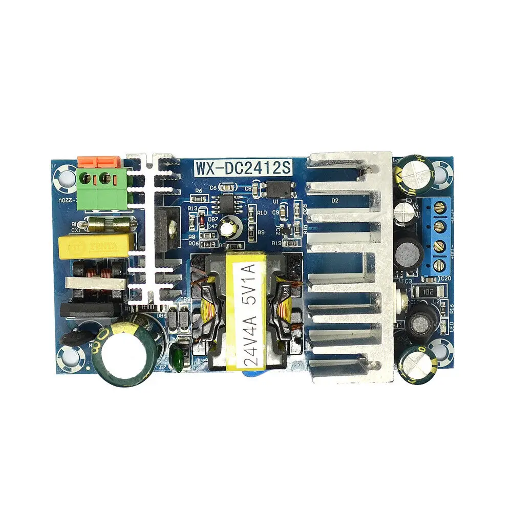 

24V4A/5V1A Dual Switch Power Supply Board Module 120W Power Module Isolated Dual