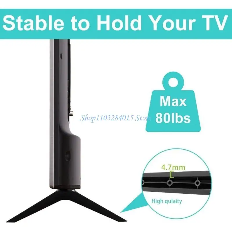 R6FF Stand pernas para TL28/32/40/43/49 65 polegadas telas grandes encaixam vários modelos