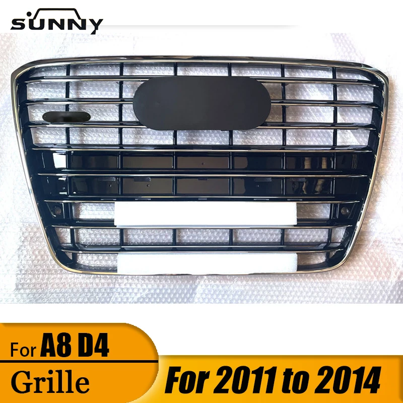 

For 2010-2014 Audi A8D4 Front Bumper Mesh Intake Grille Mesh