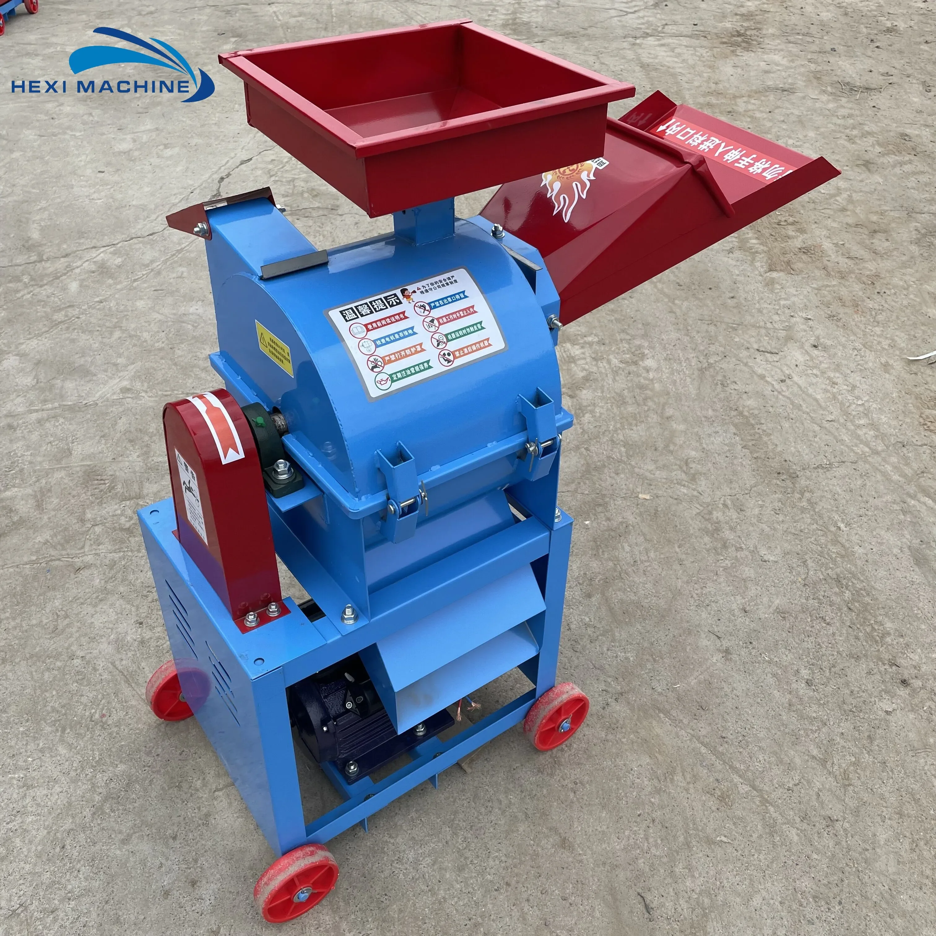 

Multifunction Grass Chaff Cutter Rice Corn Grinder Grain Processing Machinery Corn Grinding Mill Grain Milling Engine