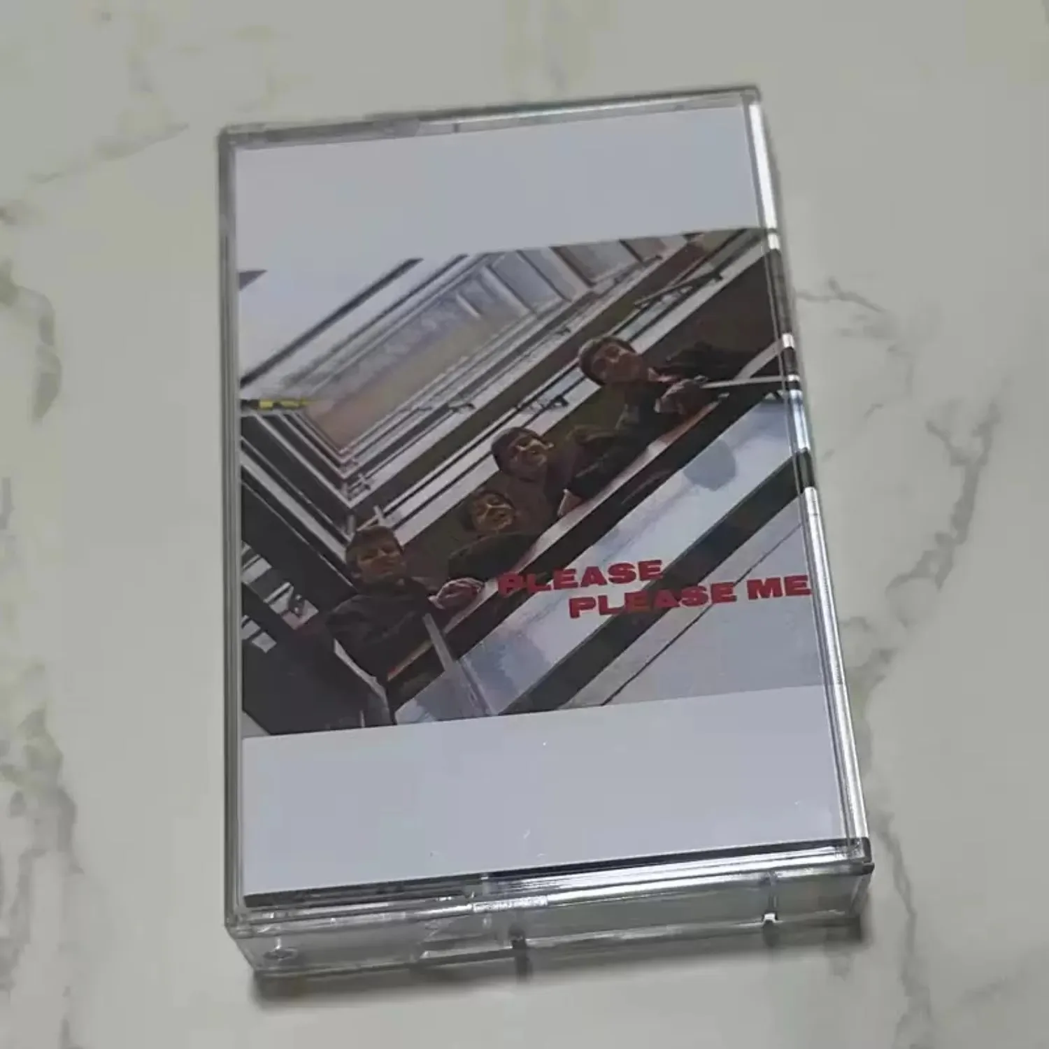 Vintage Rock Cassette Tape, Band Portrait Cover, Lively and Bright Early Rock Music for Immersive Listening