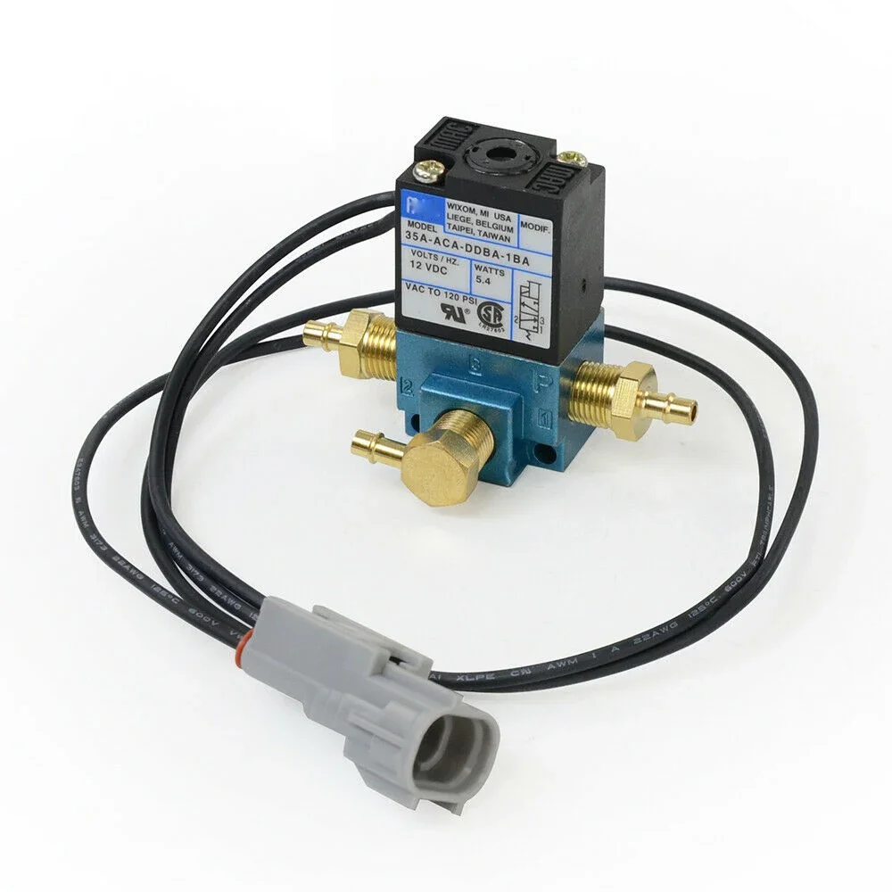 BAOLUN-Válvula Solenoide electrónica de 3 puertos, Control Turbo Boost, Ecu, MAC 12V, 24V, 35A-ACA-DDBA-1BA/ 35A-AAA-DDBA-1BA, 5,4 vatios