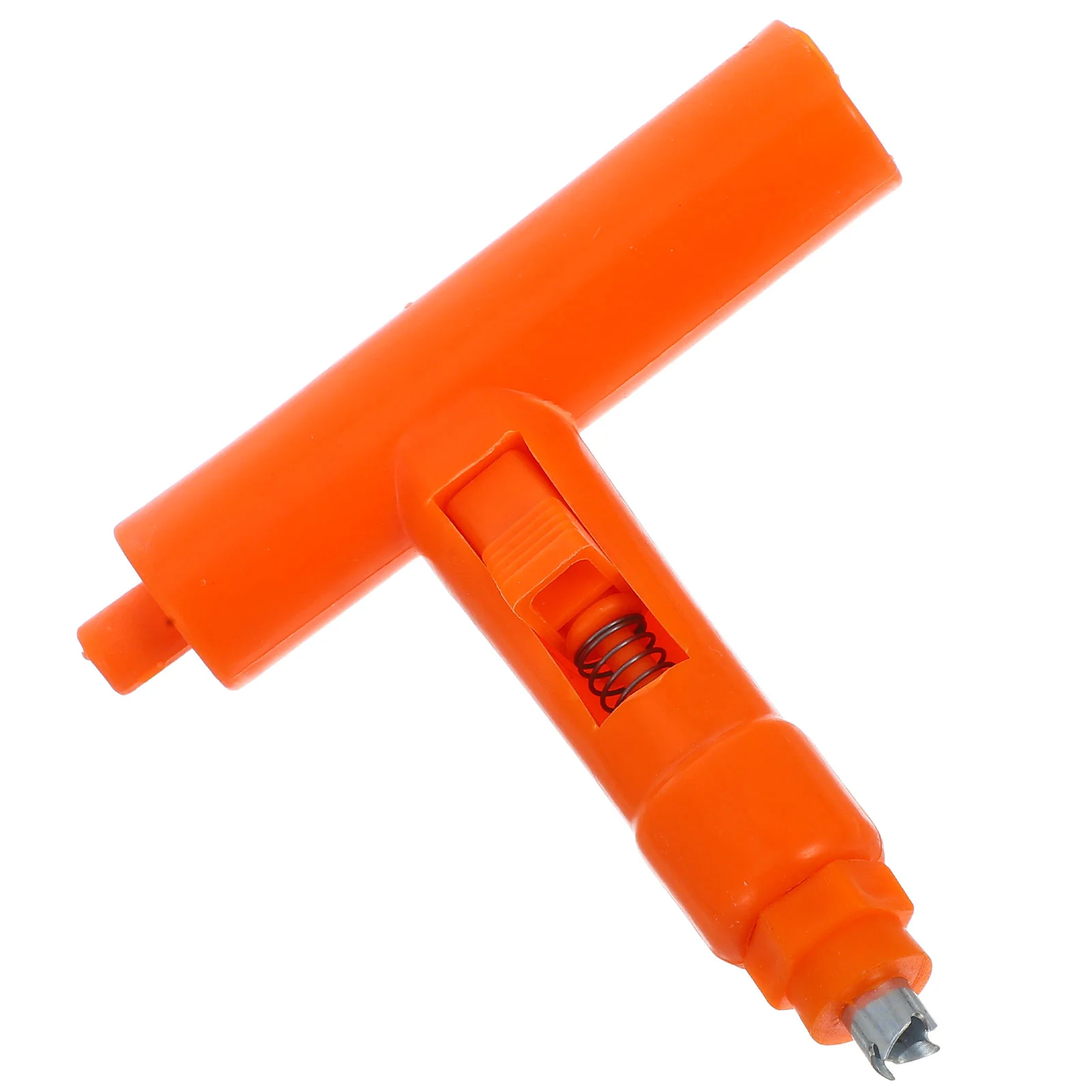 Hose Hole Punch Watering Puncher Orange Stainless Steel Drip Irrigation Tool