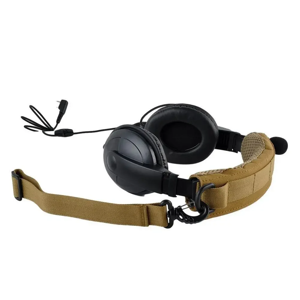 Outdoor Modular Headset Cover Protection Molle Headband  Tactical Earmuffs Microphone Hunting Shooting Headphone Cover