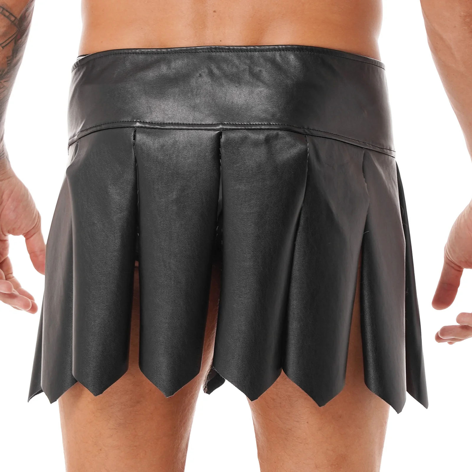 Men Adults Roman Gladiator Cosplay Costume Kilt Underwear Tassel Skirts Halloween Outfits Fancy Dress Ball Warriors Miniskirts