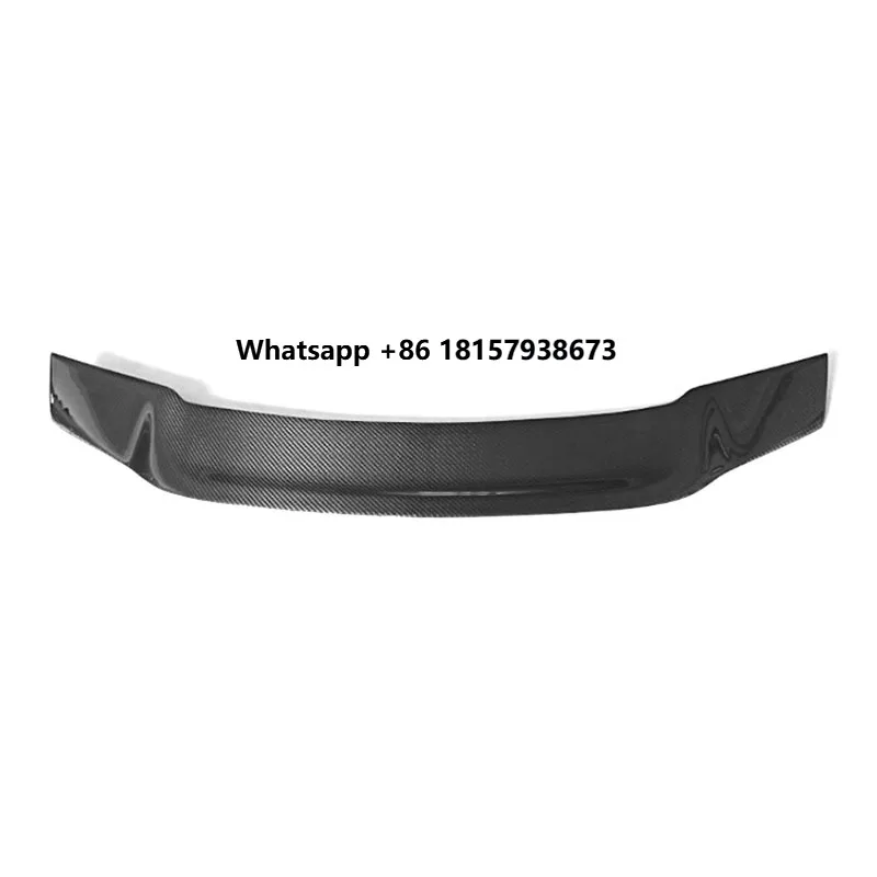 

Carbon Fiber R Style Rear Spoiler Rear Trunk Wing Spoiler for Mercedes Benz C Class W204 2 Door 4 Door 2008-2013