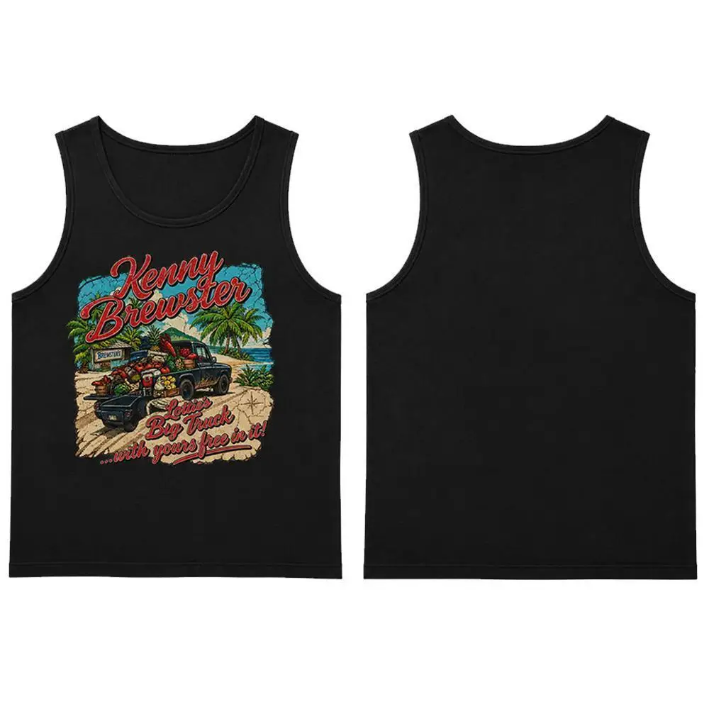 2026 New Game Merch Vest Summer Fashion Grand 6 Vice City Cosplay Costume Men's Hawaiian Seaside Vacation Sleeveless Tank Tops