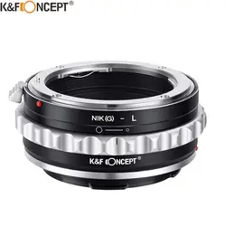 K&F CONCEPT Nik(G)-L F G NIK Lens to L Mount Adapter Ring for Nikon G F lens to Sigma Leica Panasonic L mount Camera