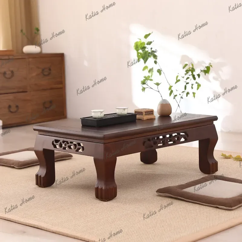 Factory Direct Japanese Luxury Coffee Tables Modern Rectangular Living Room Coffee Tables Designer Walnut Low Salontafel Furnitu