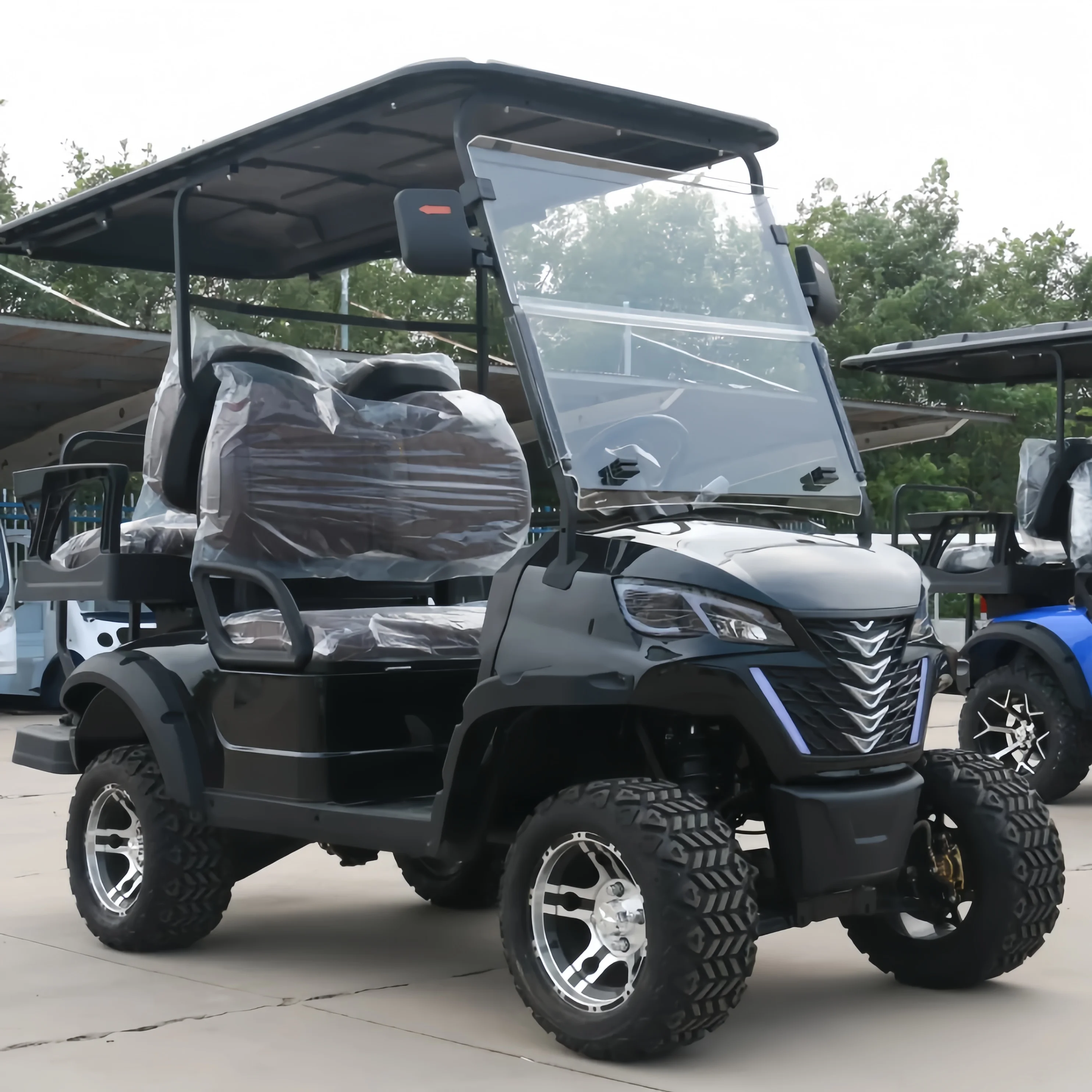 Great Product Golf Buggy 2+2 Seats Golf Carts Electric Cheap Golf Cart for Sale