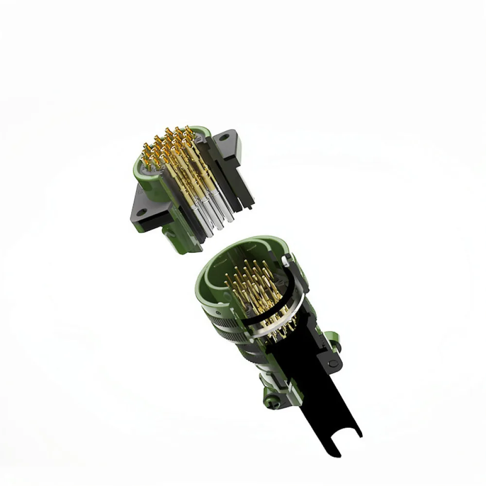 Copper Terminal Aviation Plug For MIL 5015 Connector 22S Series Male Female Socket Industrial Power Electrical Wire System