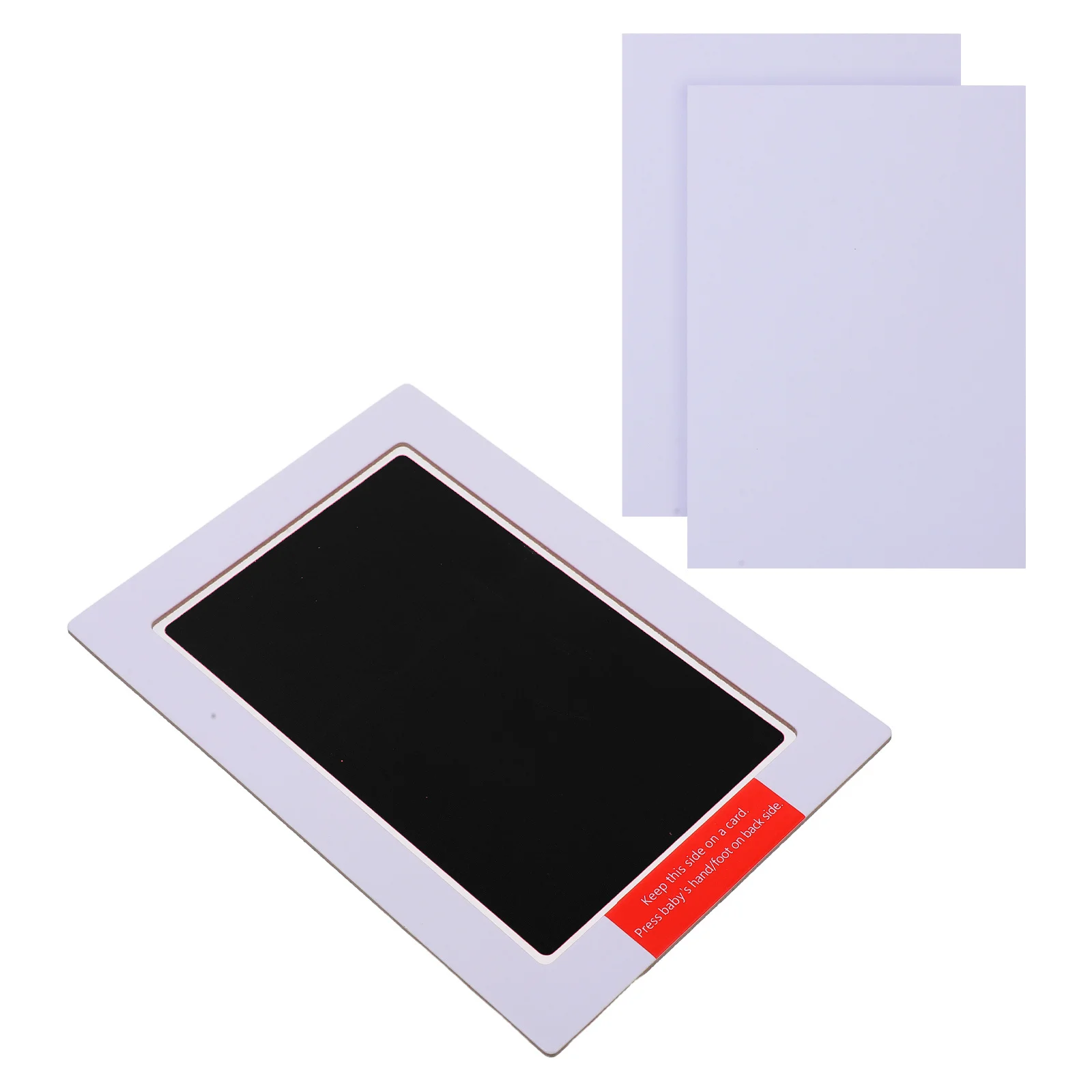 

1Set Inkless Print Kit for Babies and Pets Large Pad No Residue Safe Lasting Keepsake Black Hand Foot Impression