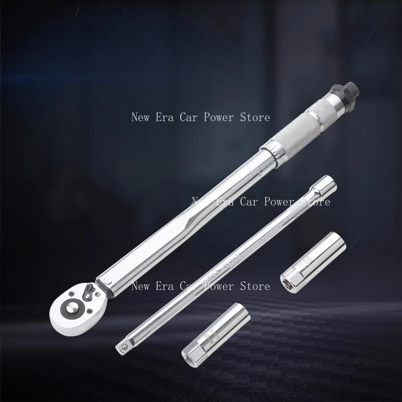 Applicable To Spark Plug Sleeve Torque Wrench High Precision Adjustable Torque Wrench Quick Ratchet Kg Wrench Auto Repair Tool