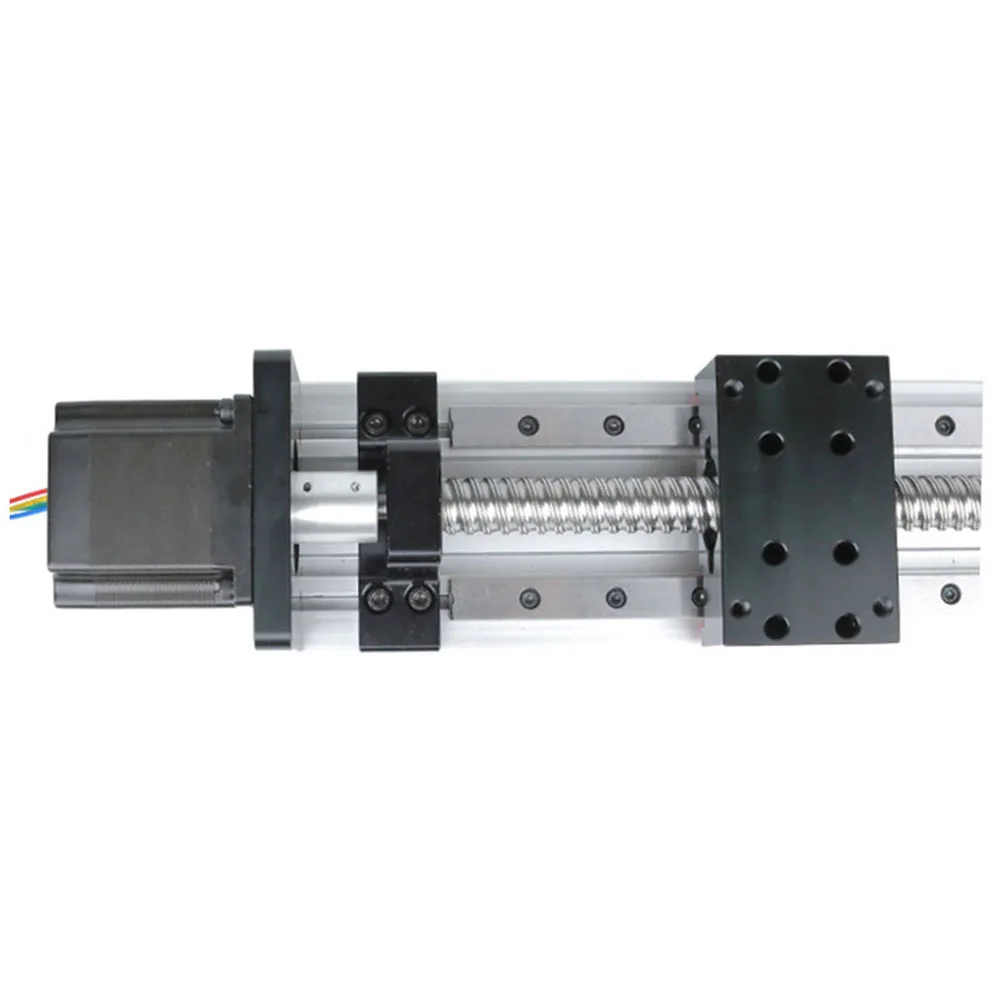 Imagem -05 - Guia Linear Trilho Ballscrew Sfu1204 1605 Mgn c7 com Nema23 Stepper Motor para Faça Você Mesmo Cnc Router Peças x y z Estágio Linear Gx80