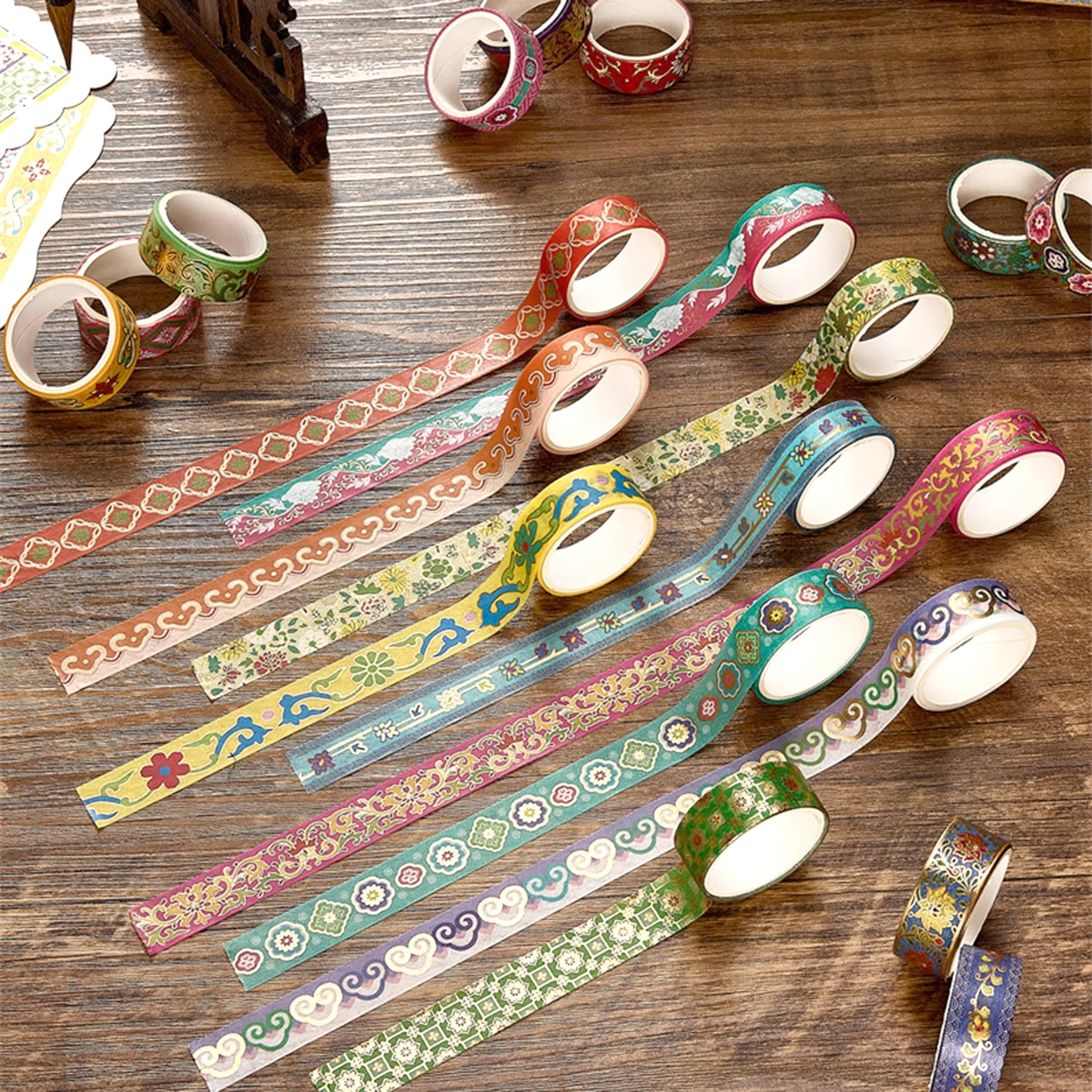 20 Rolls/Box Retro … - image