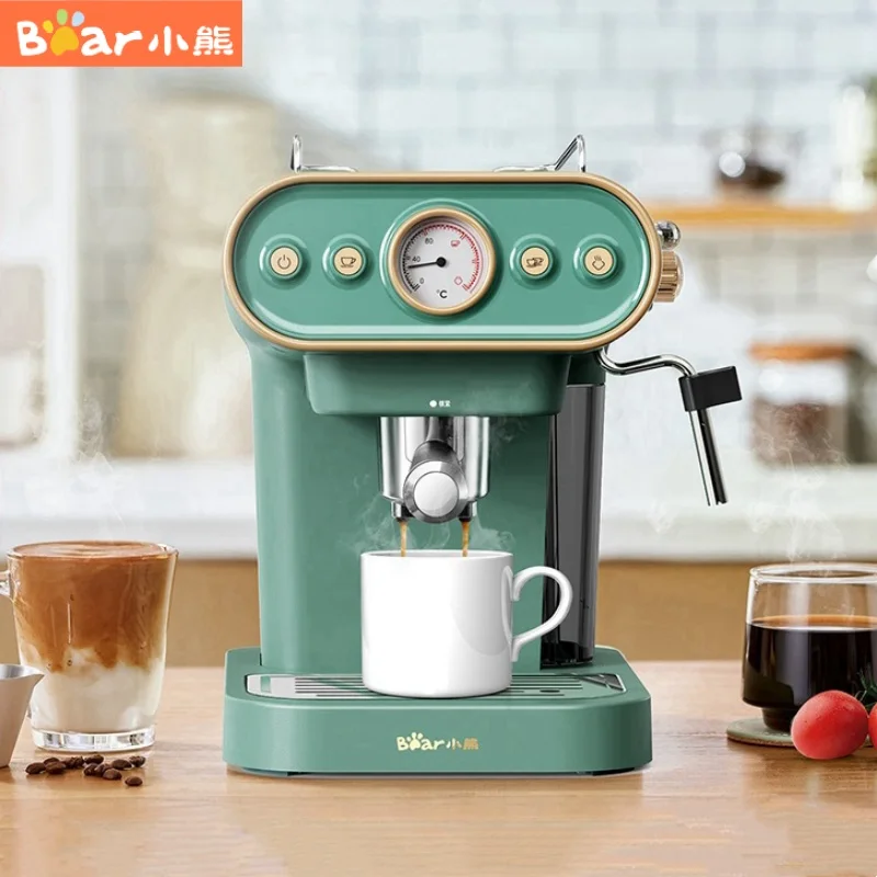 

Bear Coffee Machine Household Semi-automatic Pump Type 15Bar High Pressure Extraction Espresso Machine Can Beat Milk Foam