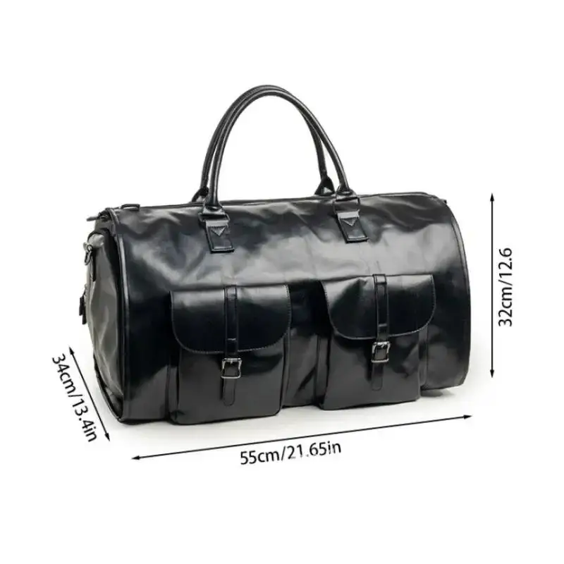 

Garment Duffel Bag for Travel - Carry On Garment for Hanging Business Bag Bag Suitcase Weekender Men Large Luggage Foldable Bags