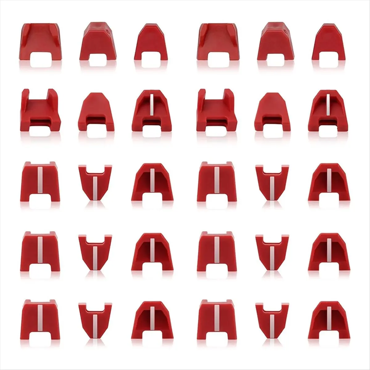 TOP RATED~42-38-0017 No-Mar Pad Kit (Set of 30) for Nailer Tip of 2746-00 Nose Cushion No Mar Tip Nailer,Finish Nailer
