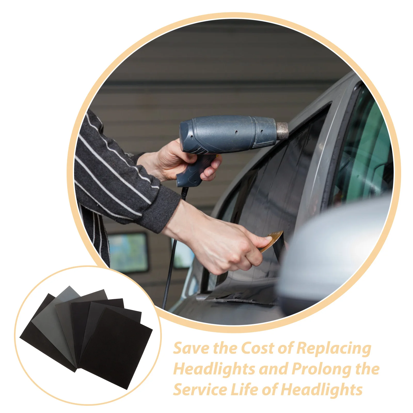 Рисунок 5 - 1 комплект, набор авто наждачной бумаги