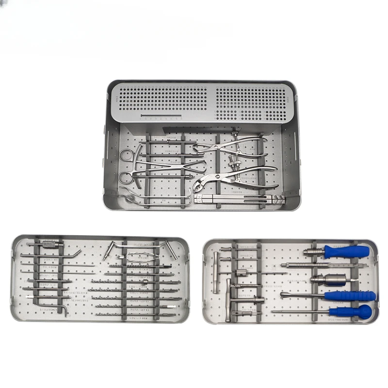 Surgical Orthopedic Instruments 3.5mm Upper Limb Locking Plate Instrument, Small Fragment Locking Plate Instrument Set