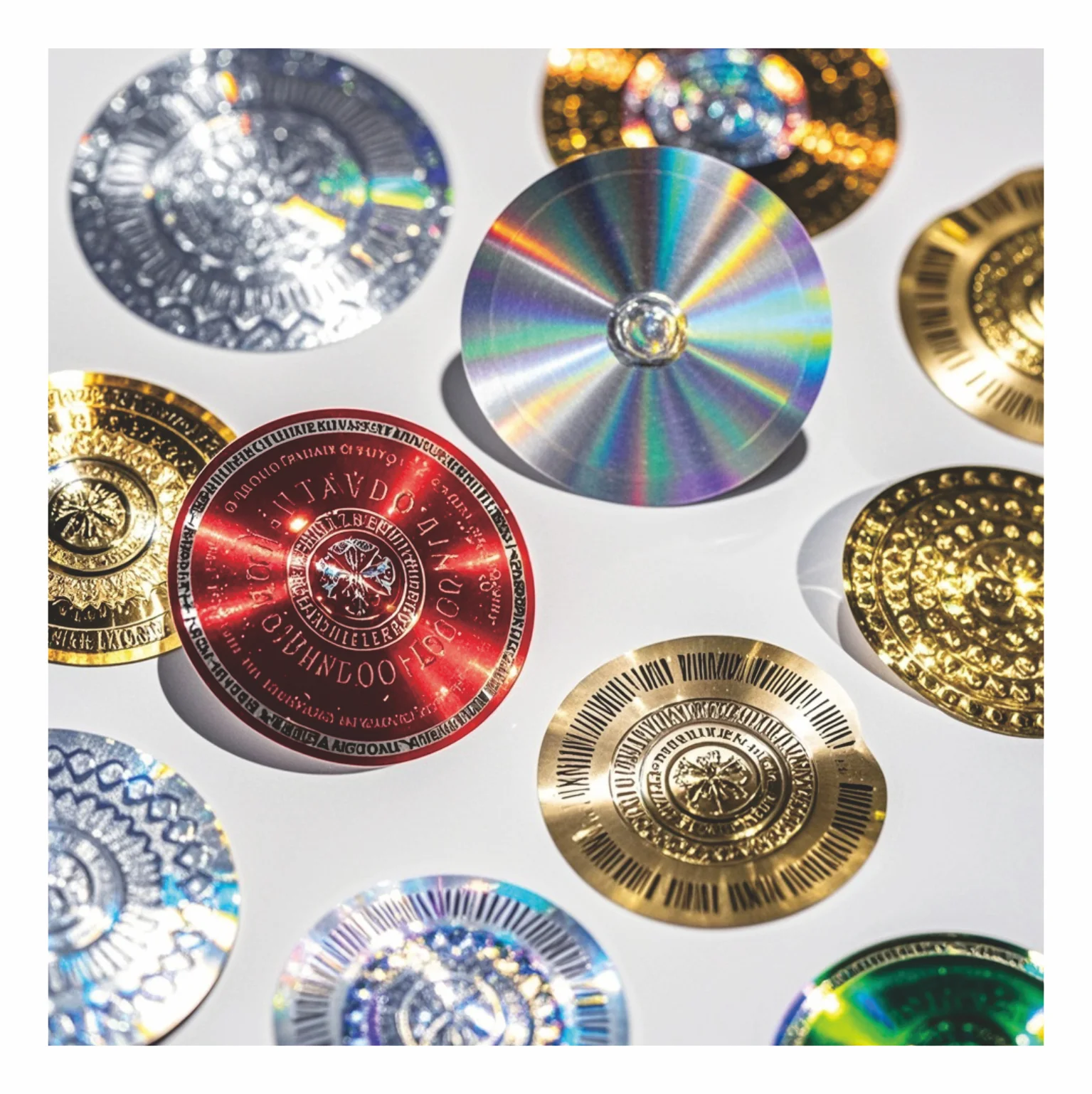 

Professional Custom Made Hologram Sticker Round Sticker Made In China