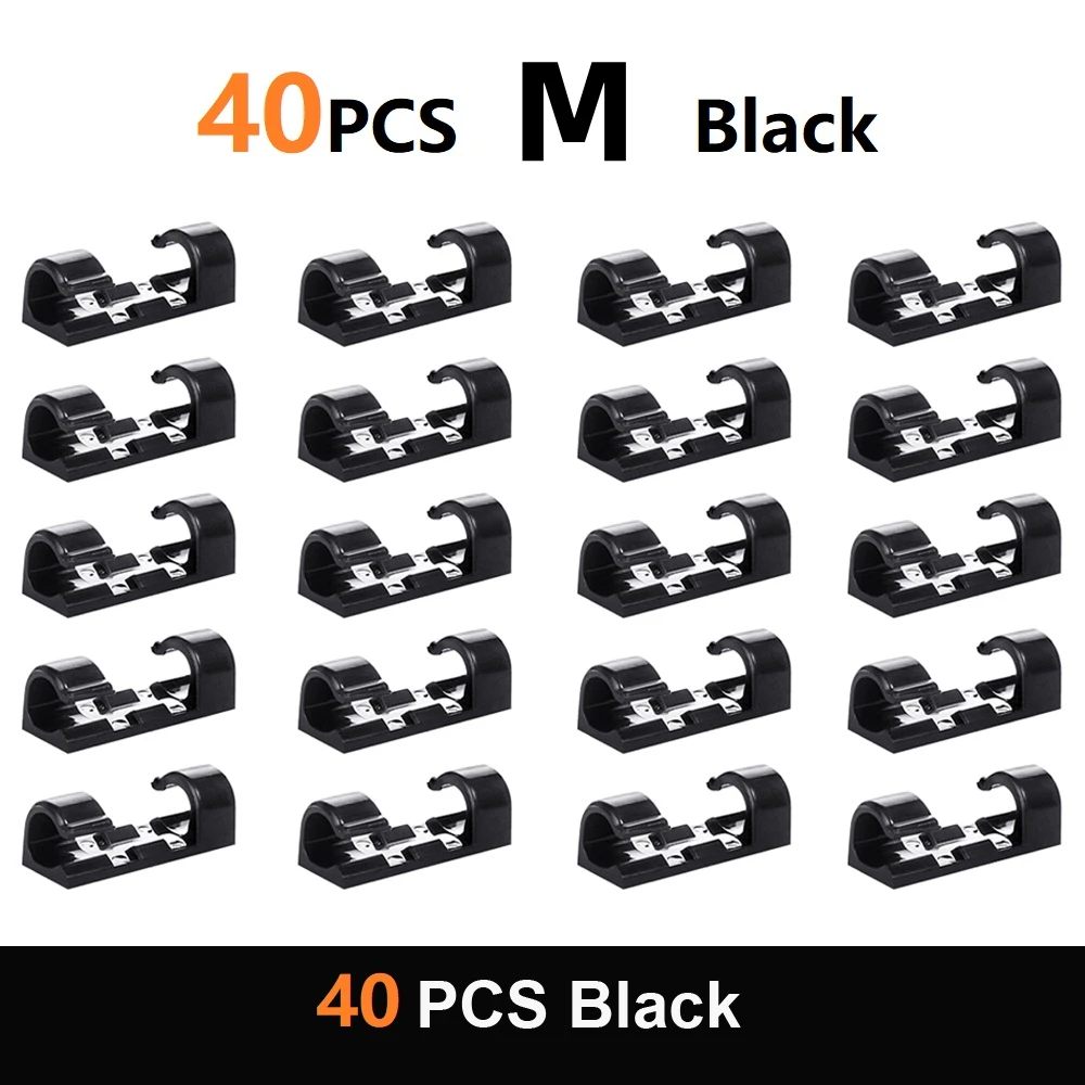 Reusable Acrylic Cable Clips product image