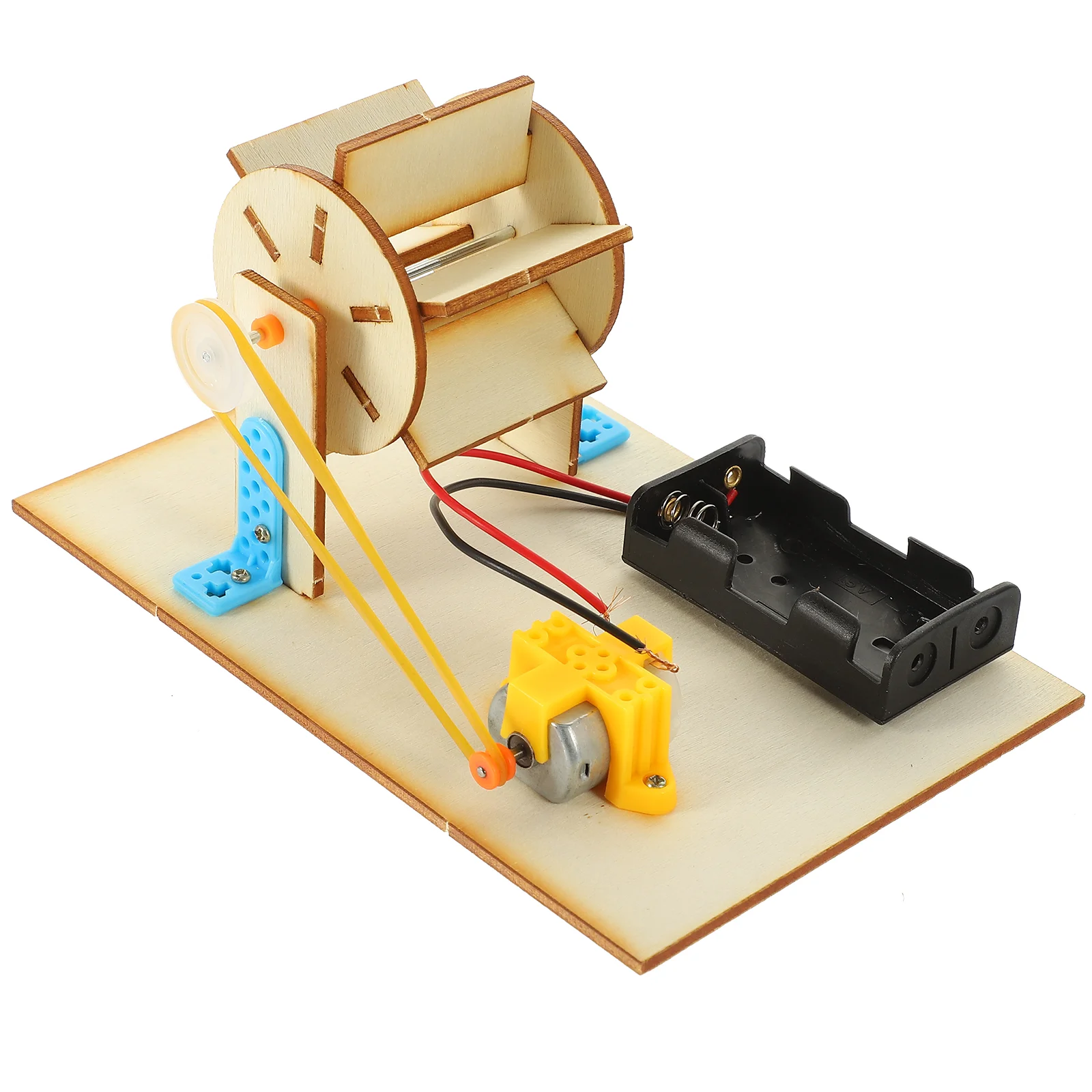 

Model Puzzle Assembling Toys Baby for Boys Plastic DIY Electric Hydropower Plant