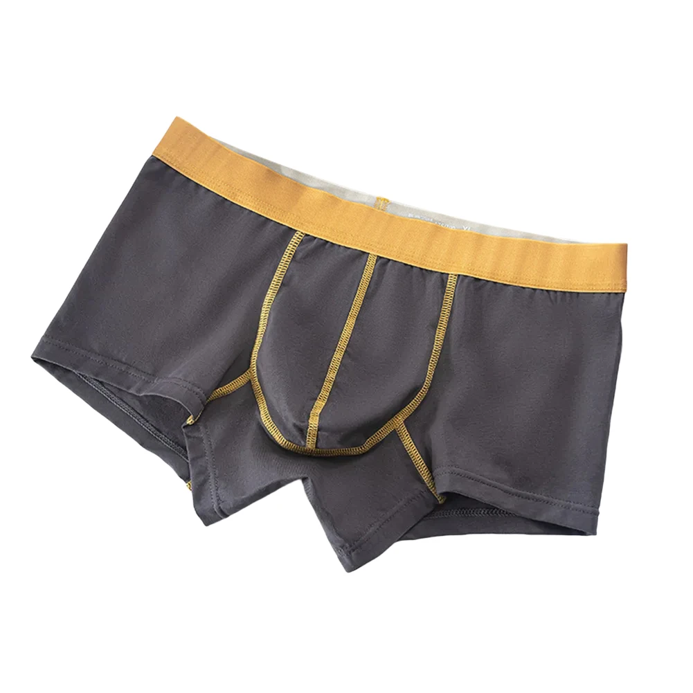 

Ideal For Home Wear White Cotton Underwear Soft Comfortable Underwear Boxer Comfortable Fit Lightweight Design
