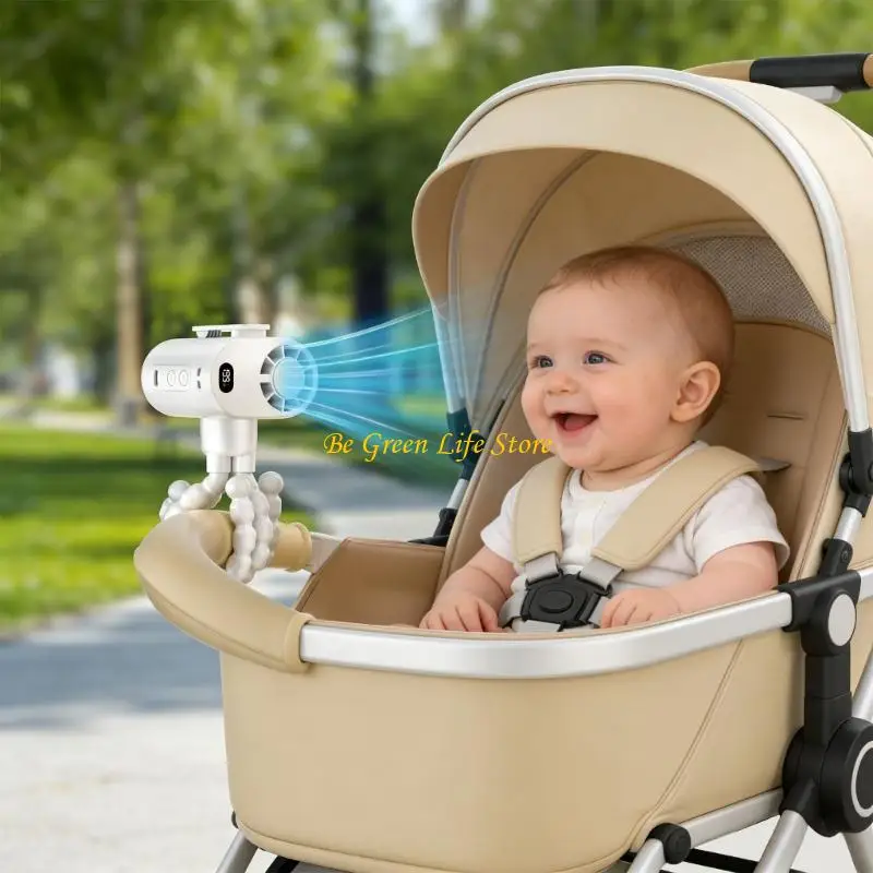

M7DF Lightweight Portable Wind Machine With Changeable Legs For Baby Bed And Holiday Use