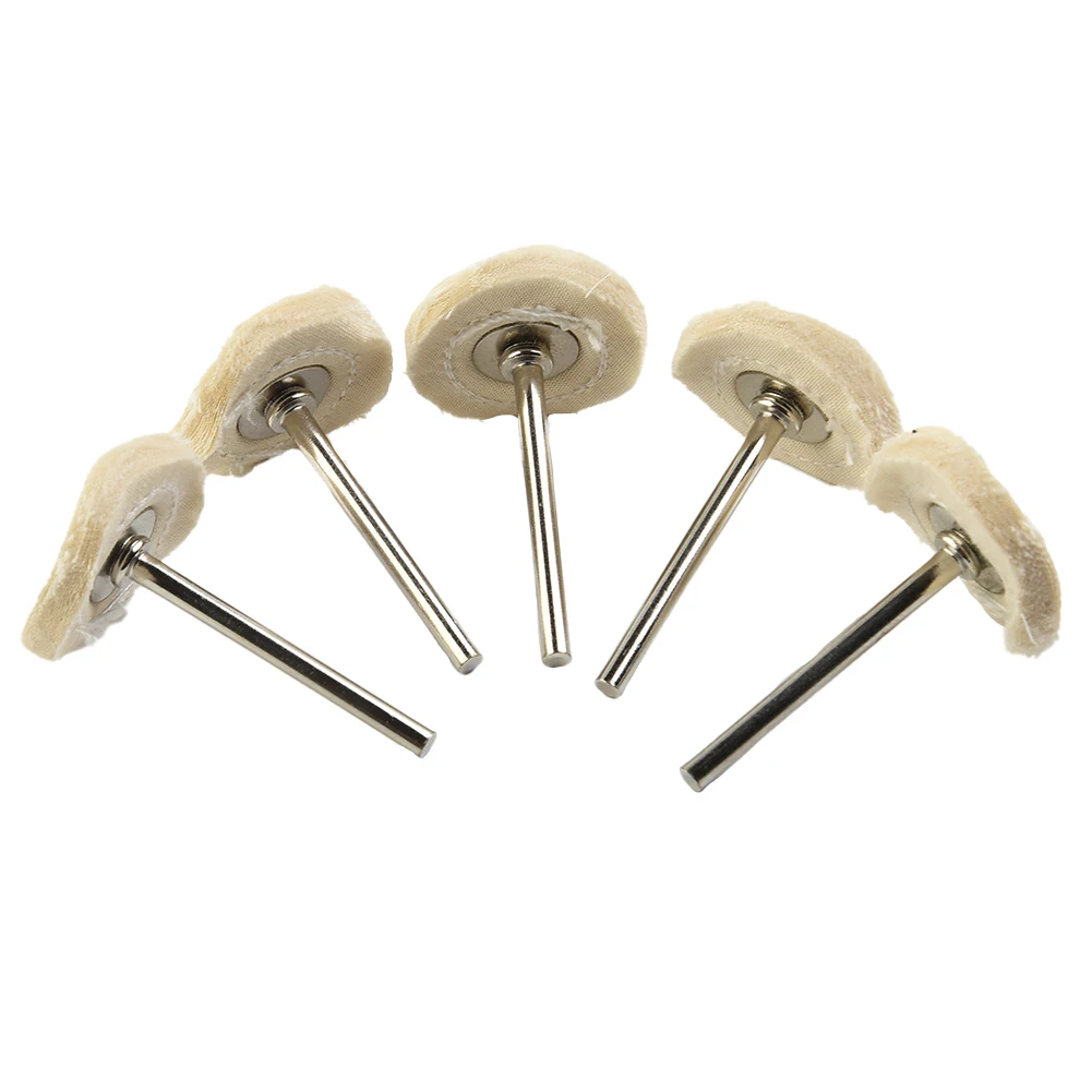 High Quality New Polishing Wheel Buffing Pad For Jewelry Grinding Head Polisher Tool T-shaped White With Handle