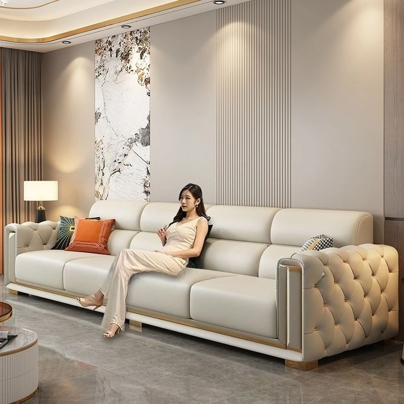 

Luxury Puffs Living Room Sofas Futon Modern Designer Replica Floor Living Room Sofas Lounge Decor Muebles Lounge Suite Furniture