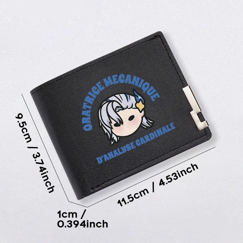 ORATRICE MECANIQUE D ANALUSE CARDINALE PU CUERO BIFOLD PAREDE MEN'S MINIMALIST BUSINESS STYLE LIGHTWEIGHT DURABLE Uso diario