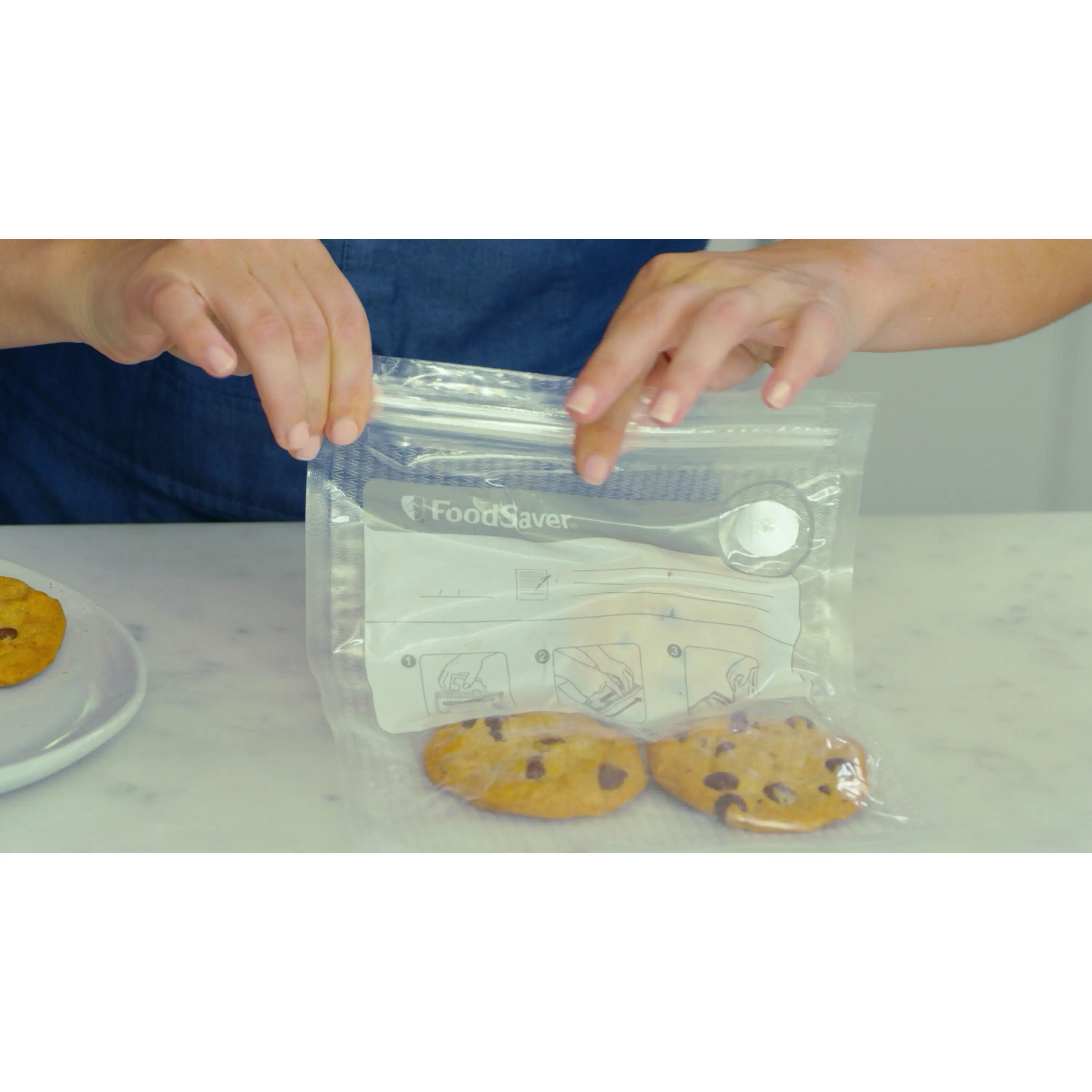 (2 pack)1 Gallon Zipper Bags 12pk，reinforced double zipper ensures an airtight seal