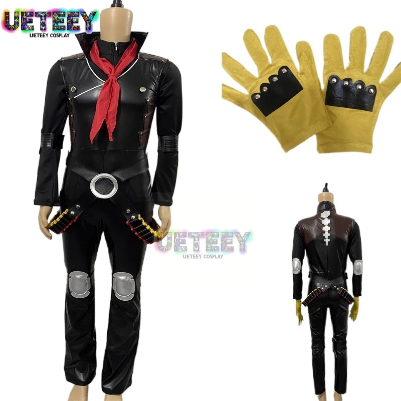 

UETEEY Ryuji Sakamoto Cosplay SKULL Battle Dress Costumes Halloween Party Clothing custom size