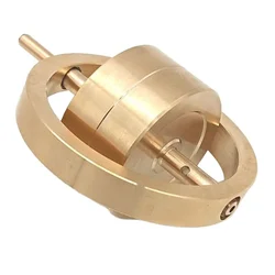 Electric Starting Frameless Brass Gyroscope Metal Mechanical Gyro Self Balancing Gyroscope Anti Gravity Hand Twist Toy