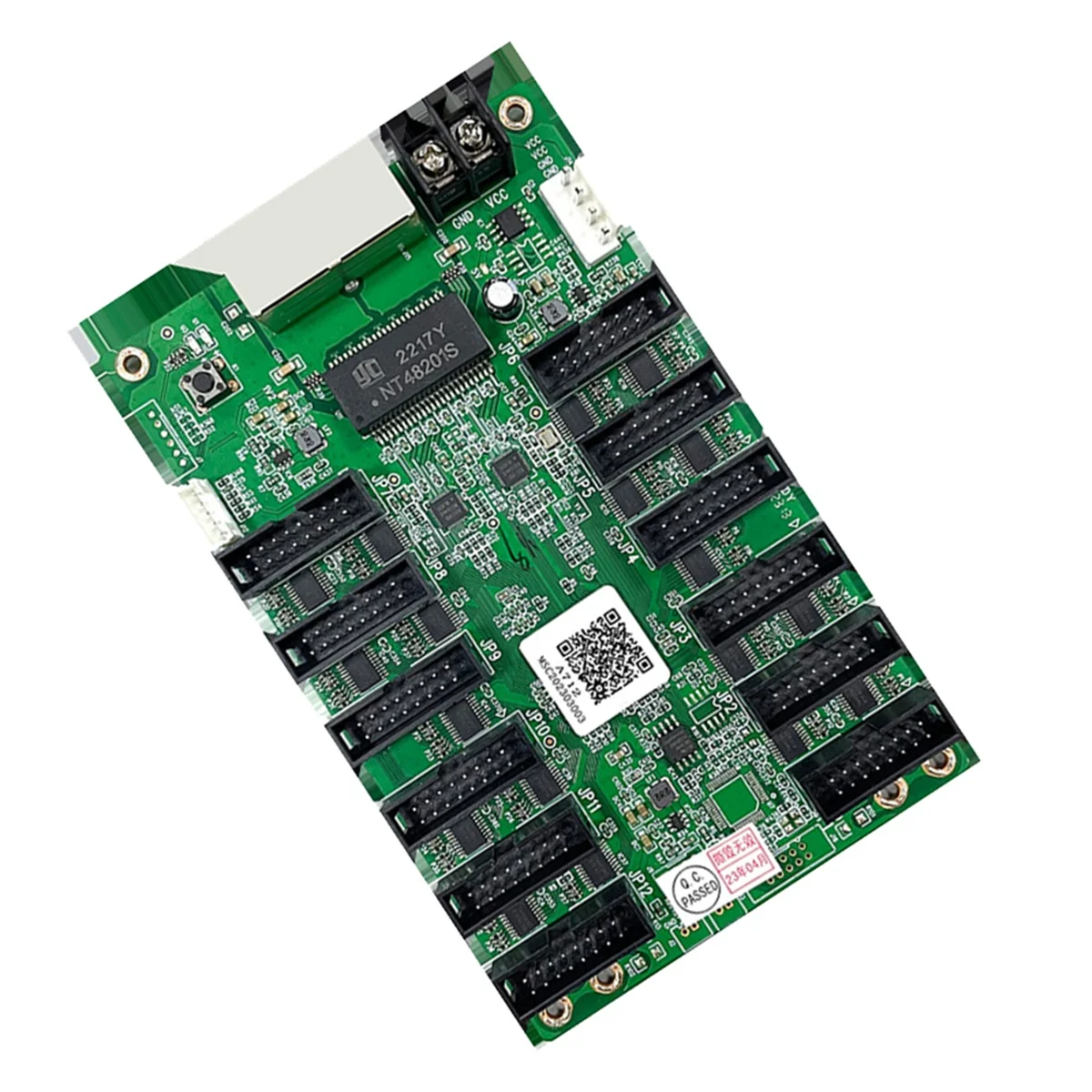 

2025+ A712 Receiving Card Video Wall Controller LED Display Screen RGB Matrix HBU75 Full Color Module Control Card