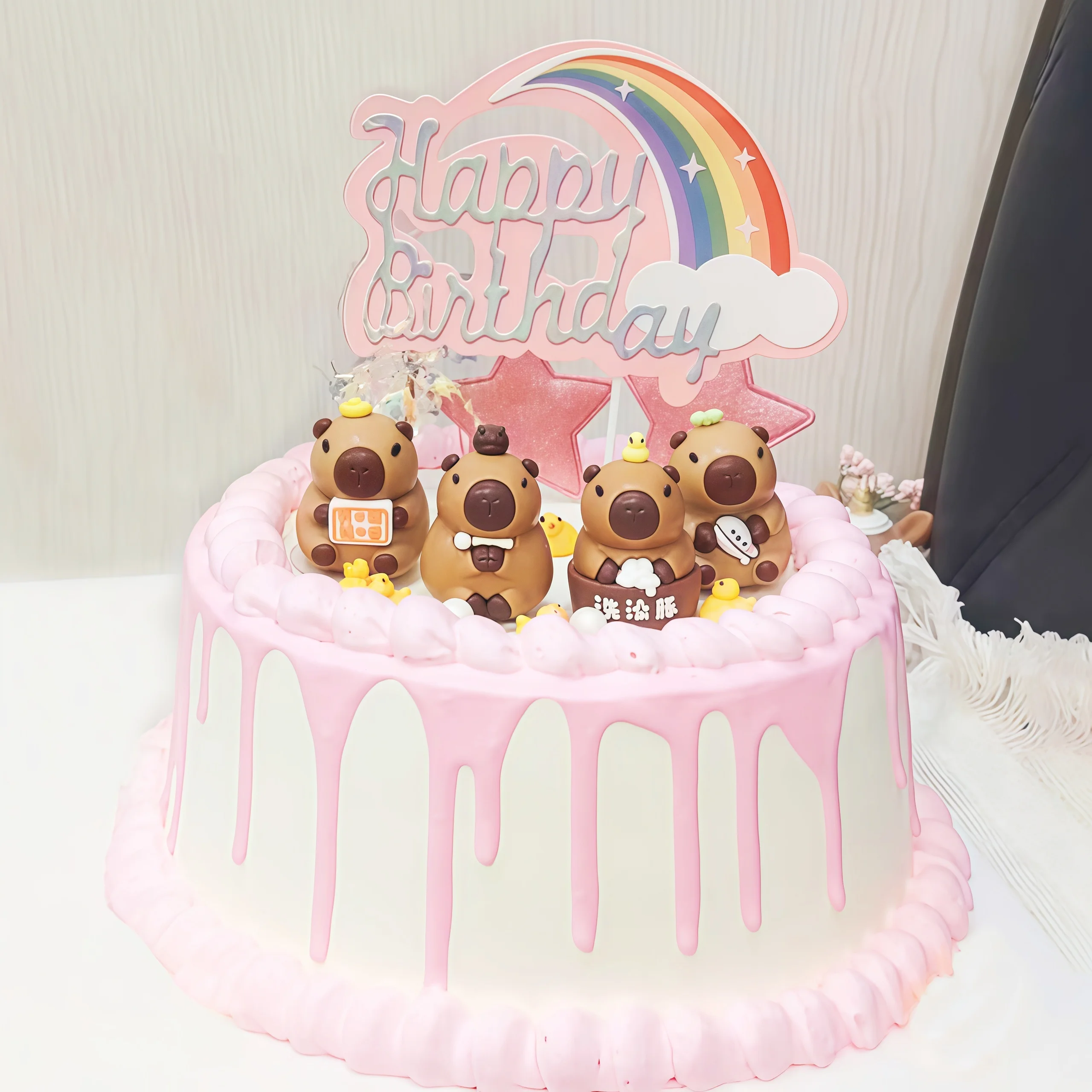 Topper Kue Ulang Tahun Capybar - Home Improvement Kids ulasan dan harga