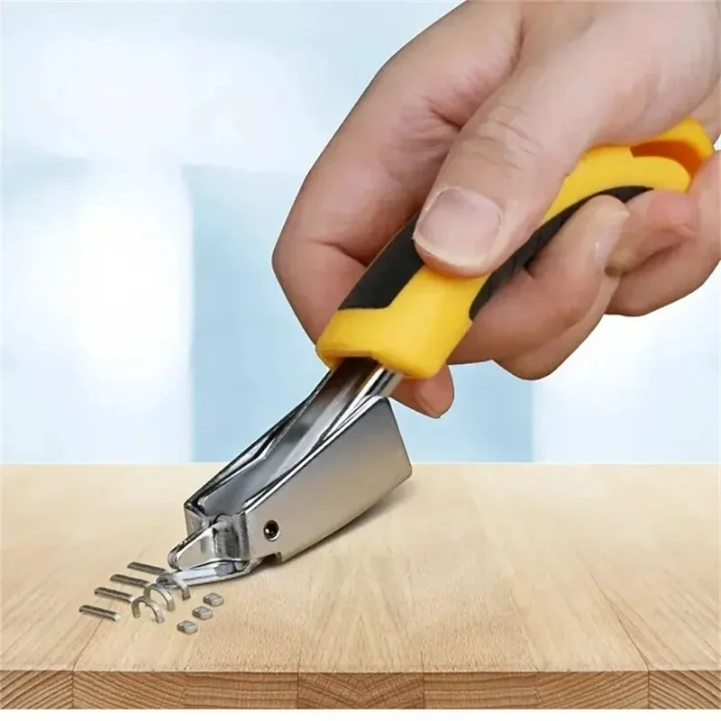 Non-slip Rubber Cover Staple Puller Portable Staple Remover For Classroom Office Carton Wood Staple Disassembly Jobs