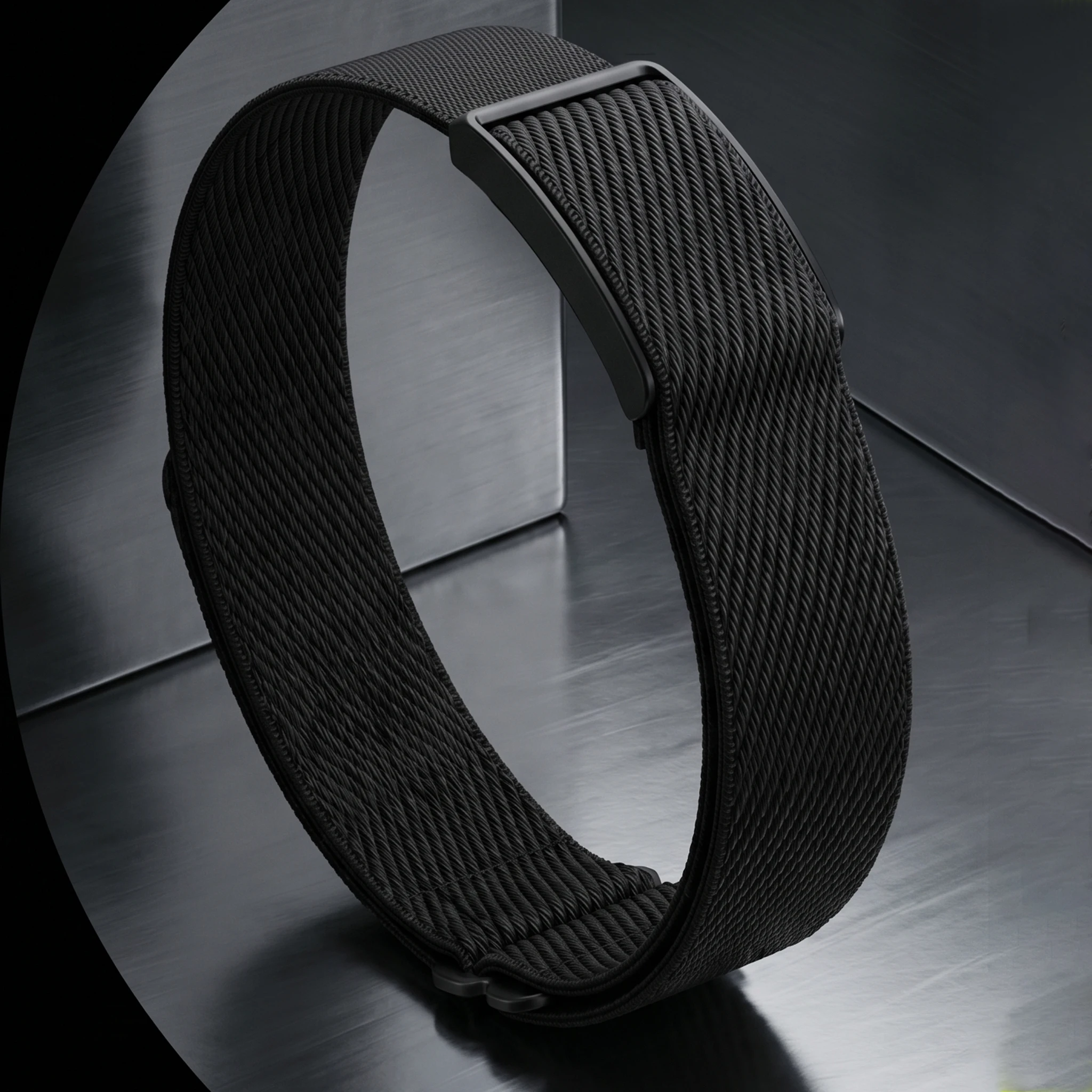 Frame+Nylon loop Armband for Amazfit Helio Strap Wristband Adjustable Sport Replacement Bracelet correa Amazfit Helio watch band