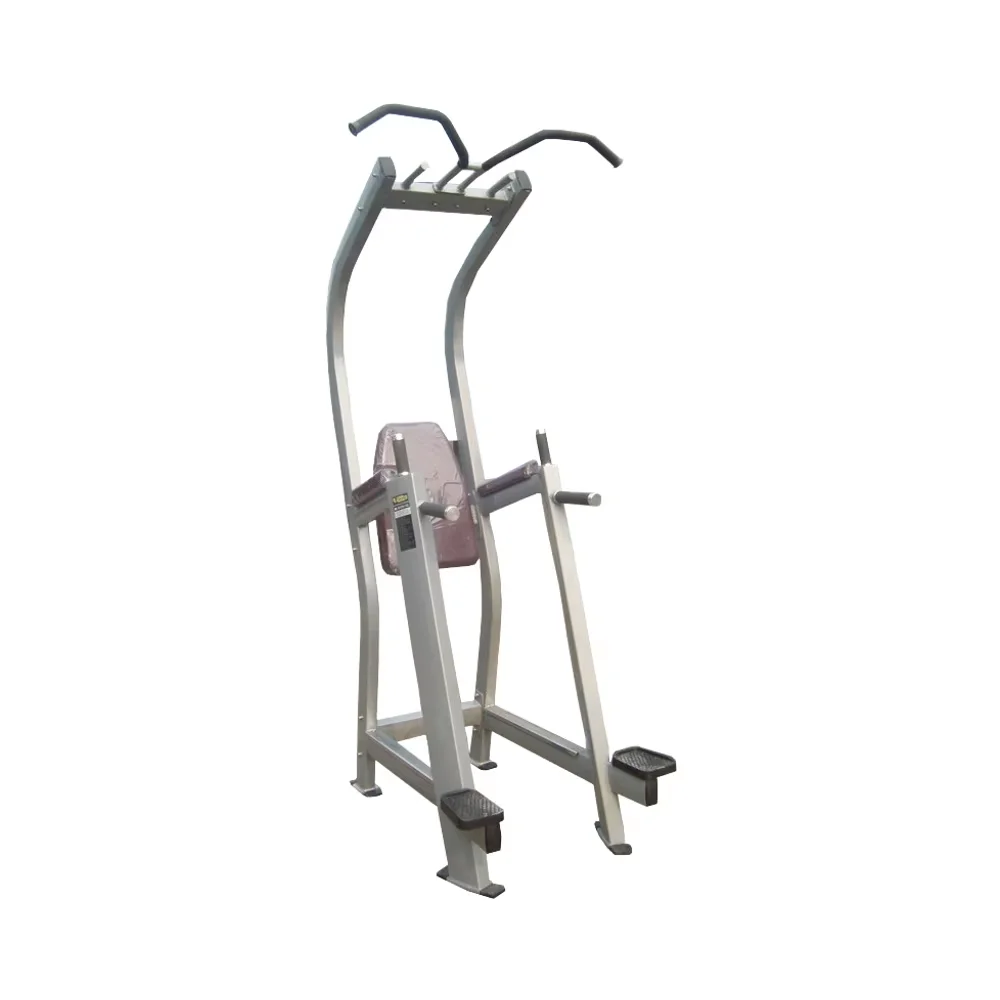 Factory Direct ISO Lateral Fitness Gym Machine Commercial Chin Dip Leg Raise Steel Equipment for Arms Chest Exercise Safety