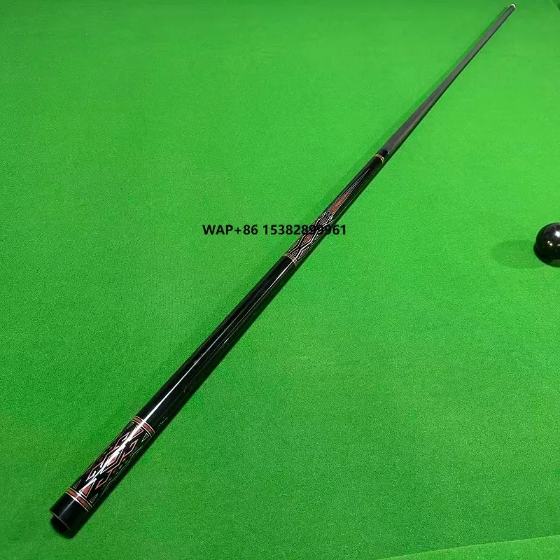 

Бильярдный кий Miaojin из углеродного волокна, высококачественный, с центральным и алюминиевым соединениями, разборный (2 части), для китайского 8-бола и снукера, 1474 мм, 19 унций