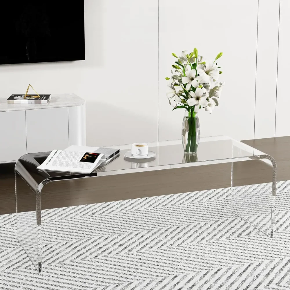 Waterfall Lucite Desk: The Transparent Masterpiece That Transformed My Home Office