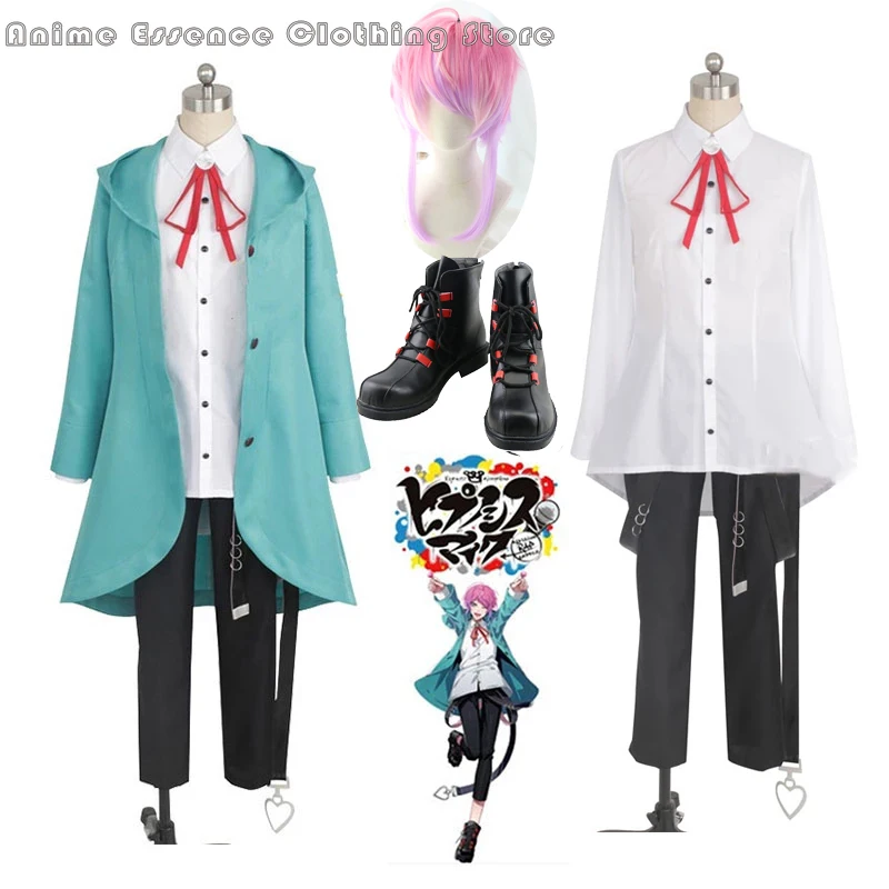 Anime Amemura Ramuda Division Rap Battle DRB Cosplay Costume Wig Hypnosis Mic MC easy R Fling Posse Cosplay Costume Custom Made