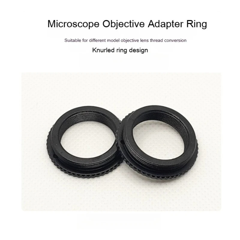 RMS to M26 RMS to M32 M26 to M32 Objective Adapter Ring Microscope Lens Converter RMS Interface 20mm Thread Conversion Connector