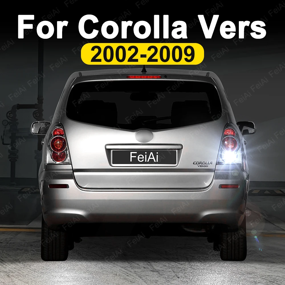 

For Toyota Corolla Verso LED Backup Reverse Lights 2002 2003 2005 2006 2007 2008 2009 Corolla Verso Accessories Reversing Lights