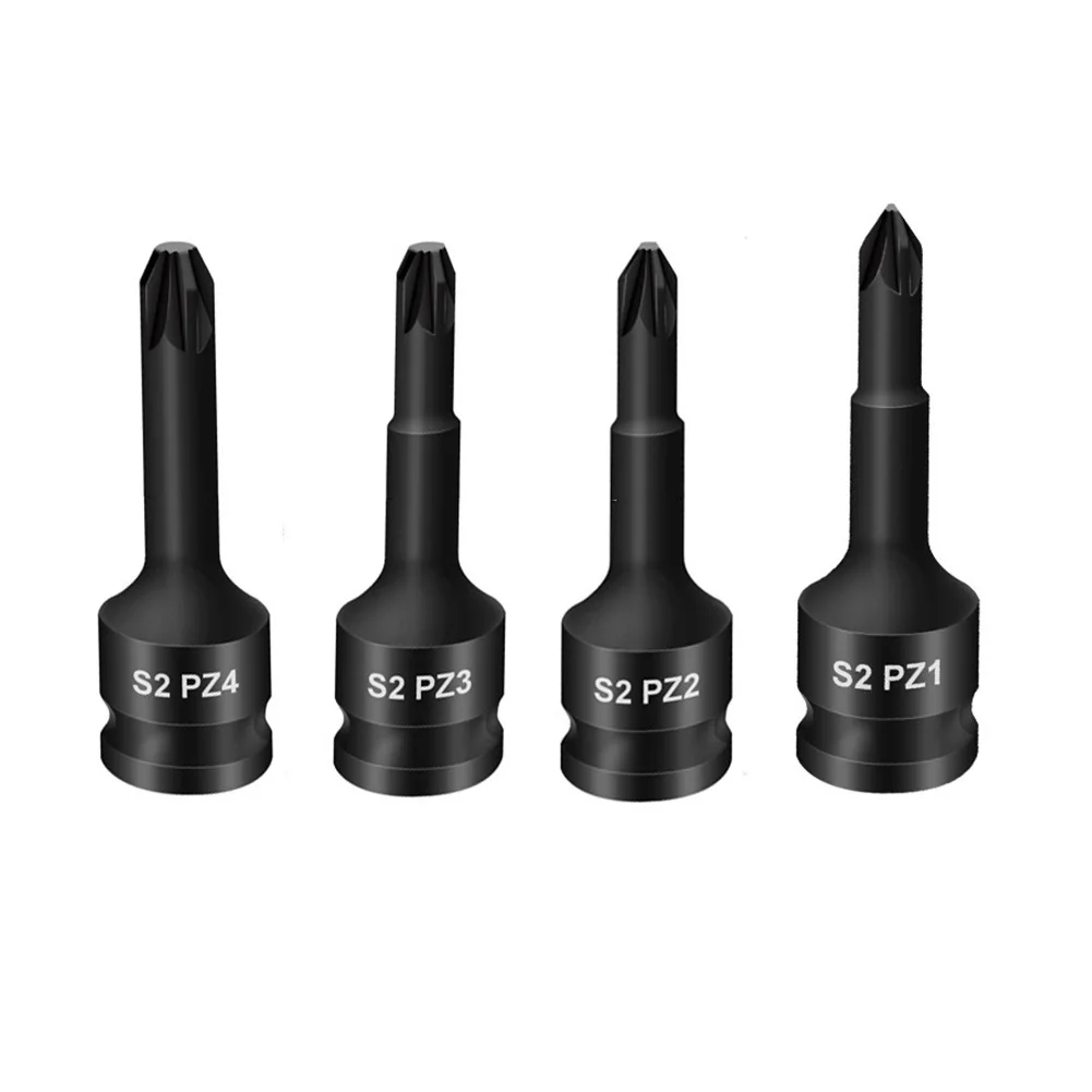 Inch Black Screwdriver Bit Socket Adapter Forged Wrench Adapter Head Socket Square Head Inch Mm Notes Selection