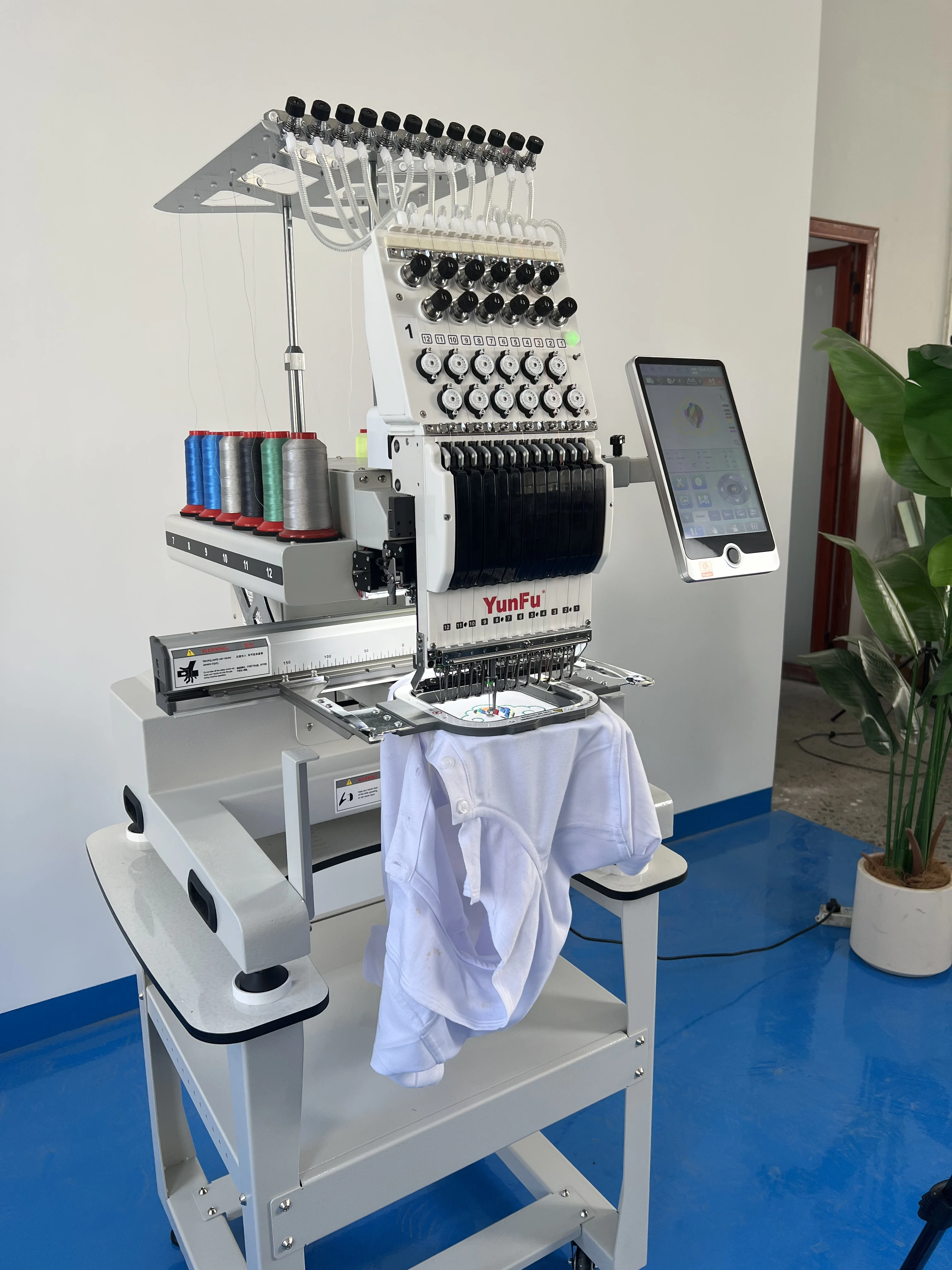 Customized Single Head Embroidery Machine Computerized Dahao System  Embroidery Machine Supplier